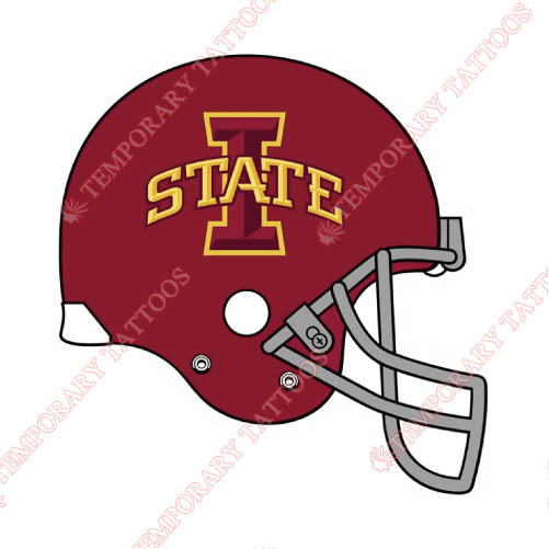 Iowa State Cyclones Customize Temporary Tattoos Stickers NO.4670